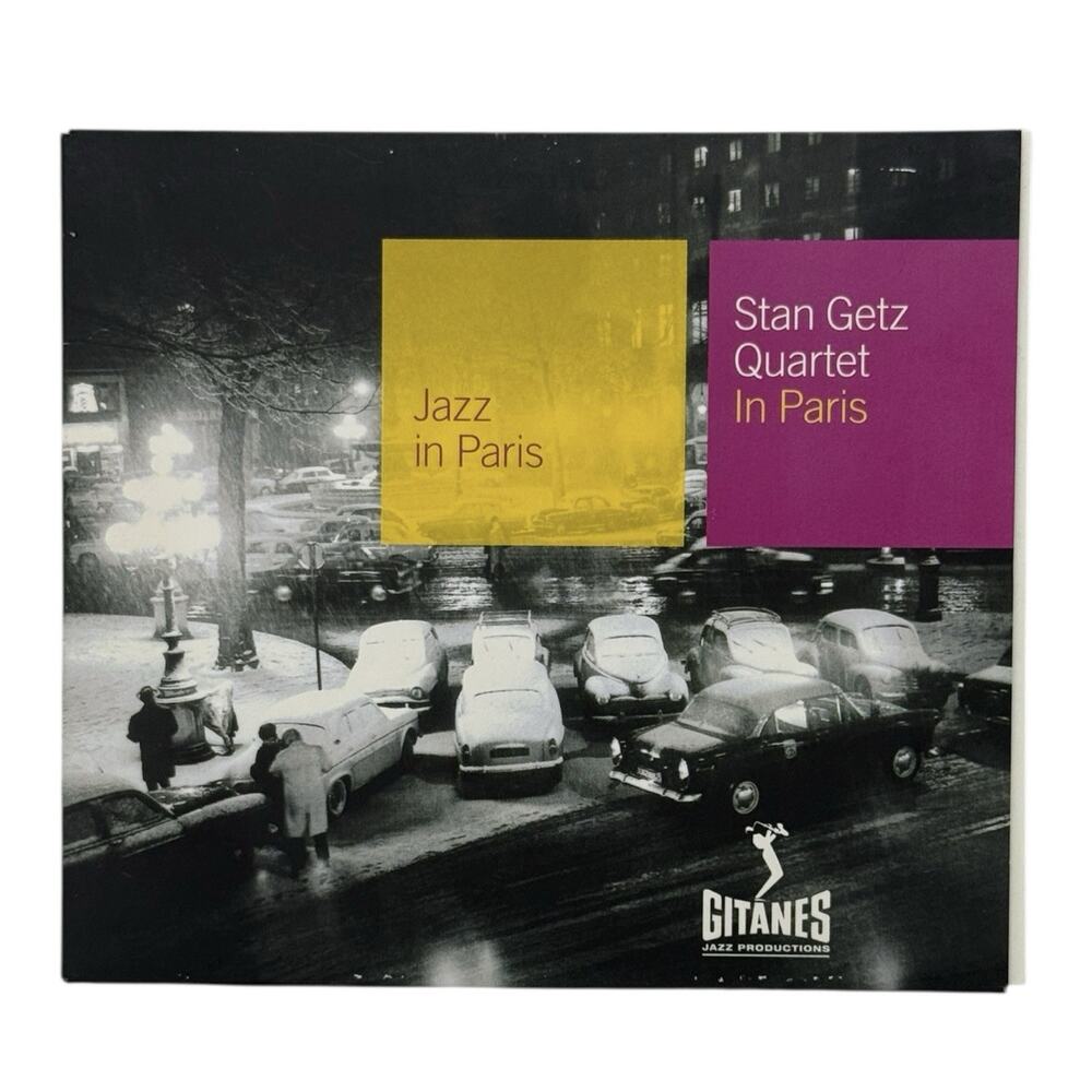 Stan Getz Quartet - In Paris Music CD 2002 Universal Music Saxophone Reissue